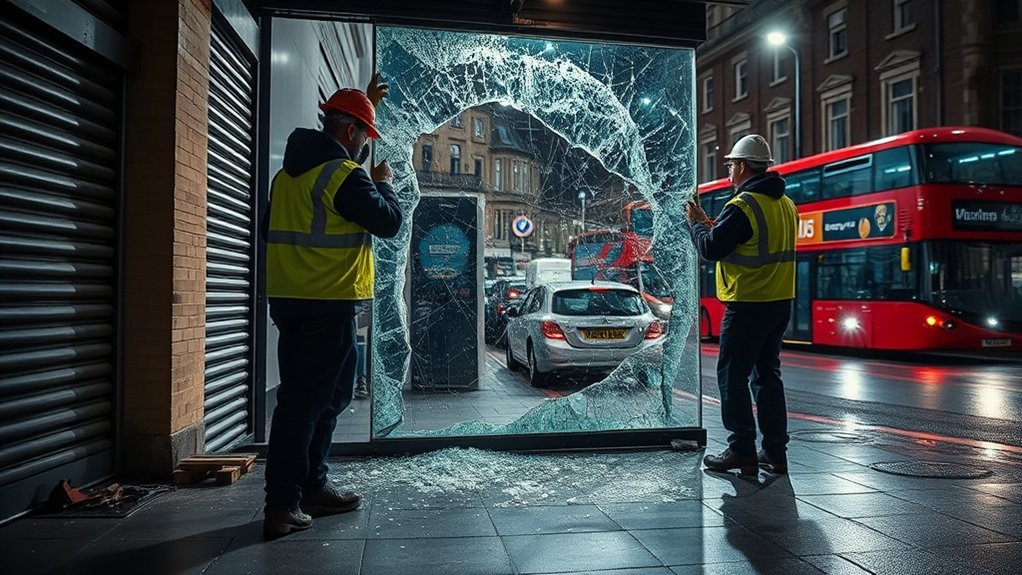Emergency Shop Front Repair Barnet