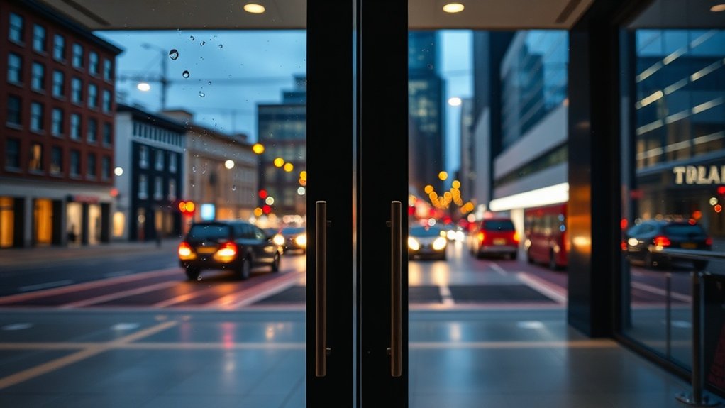 Glass Doors Underhill