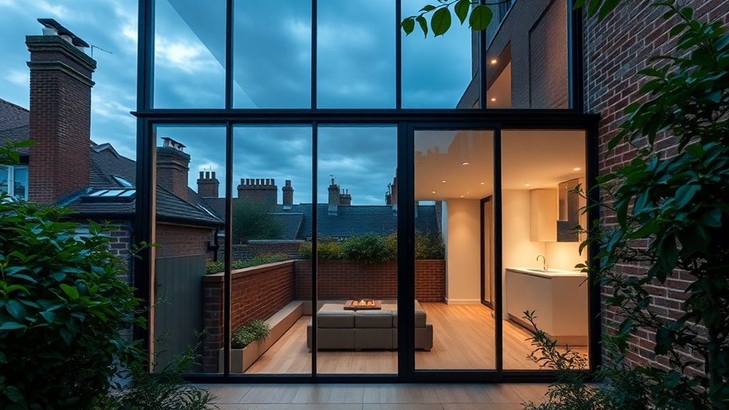 Glass Extension Walls Barnet