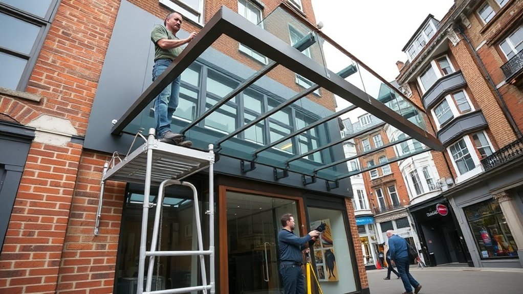 Shopfront Canopy Barnet